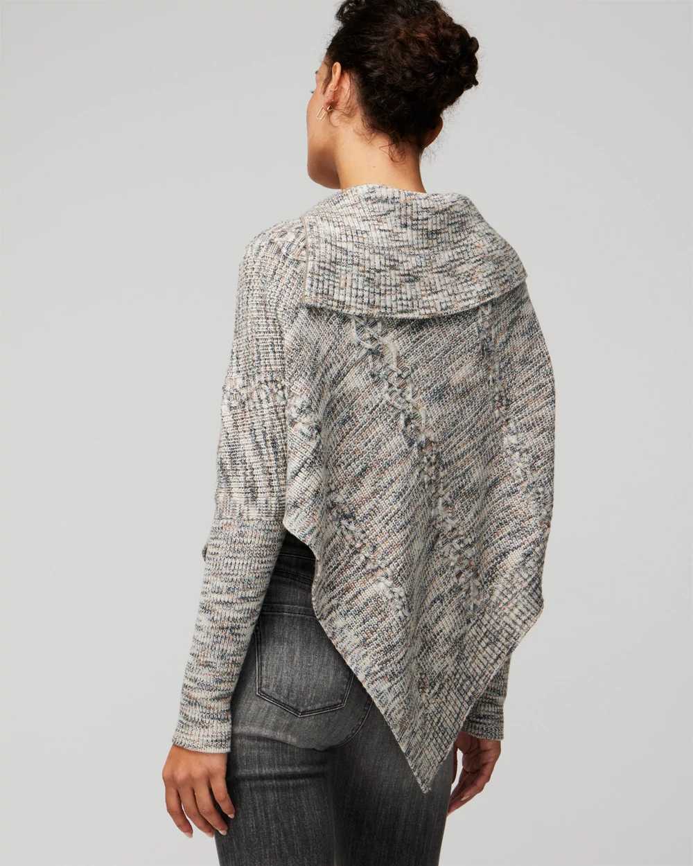 Calvin klein poncho sweater store
